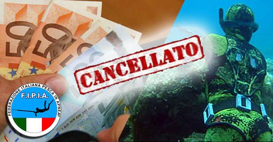 licenza pagamento cancellata FIPIA